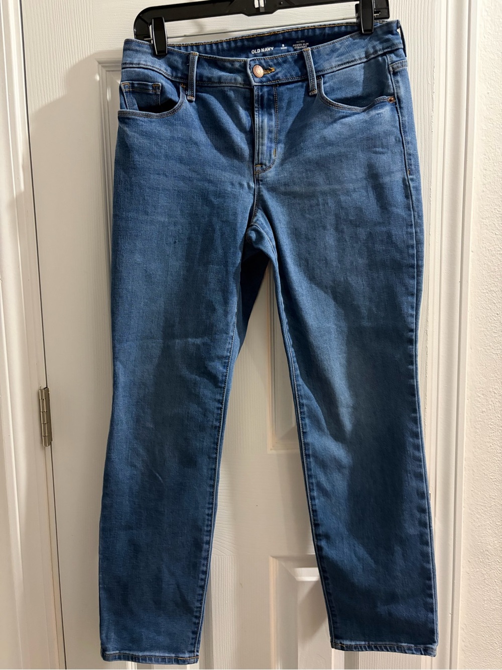 Old Navy Women’s  Medium Blue Slim Straight Jeans